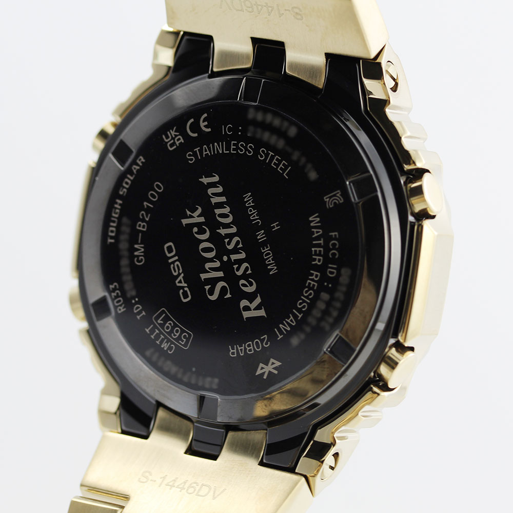 楽天市場】CASIO G-SHOCK GM-B2100GD-9A 2100 Series フルメタル