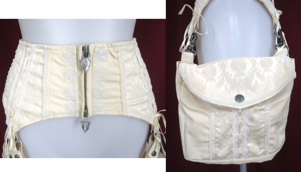 楽天市場】【中古】OZZ ONESTE / ポーチ付きガーターベルト オッズオン