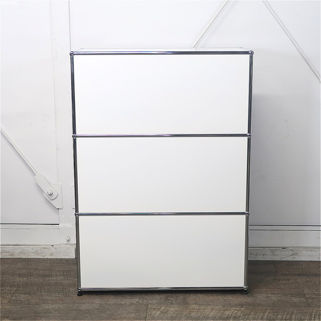 楽天市場】USMハラー 小物収納・マップケース 3段1列 ピュアホワイト