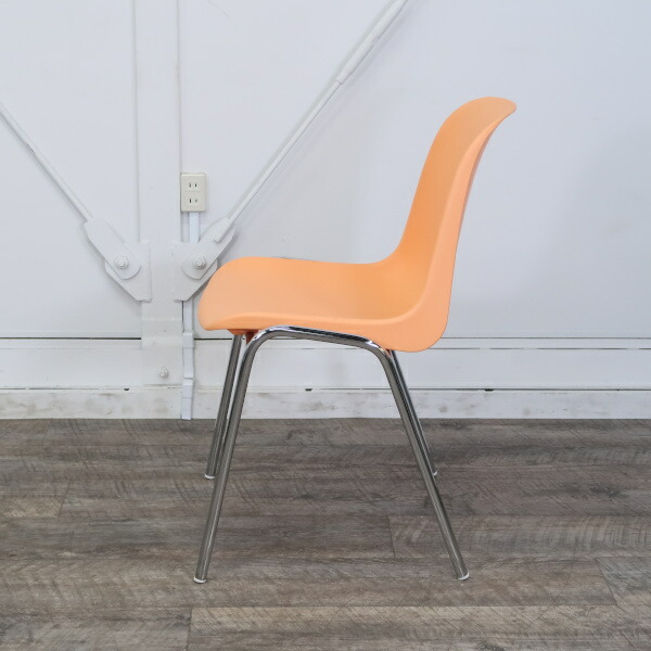 楽天市場】MOD ELENA スタッキングチェア 樹脂製 オレンジ : 東京商会