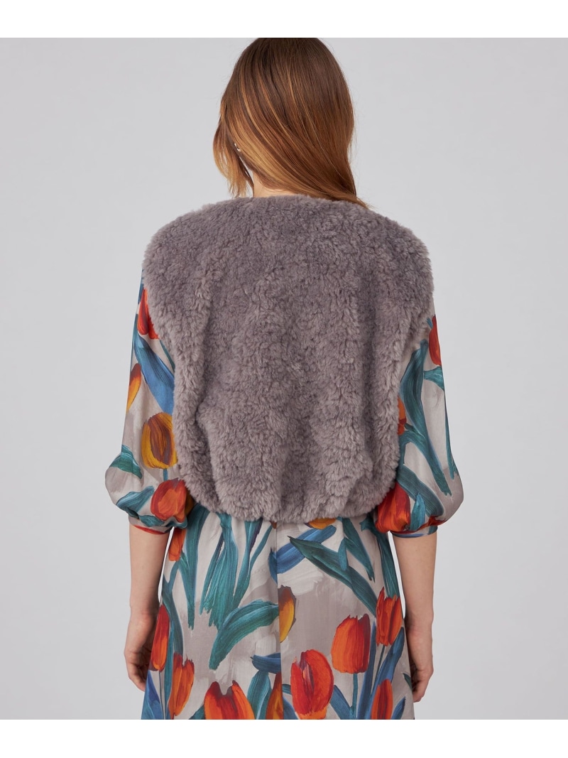 楽天市場】【SALE／40%OFF】ランダムファー ショートベスト Ballsey