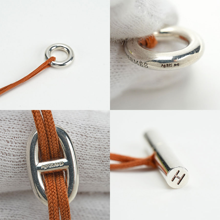 楽天市場】エルメス HERMES シェーヌダンクル スキッパー ブレスレット