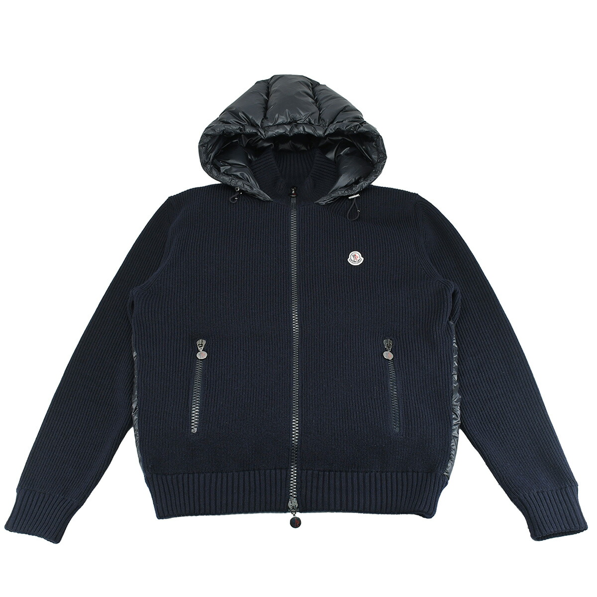 楽天市場】モンクレール MONCLER ニット ダウンジャケット パーカー