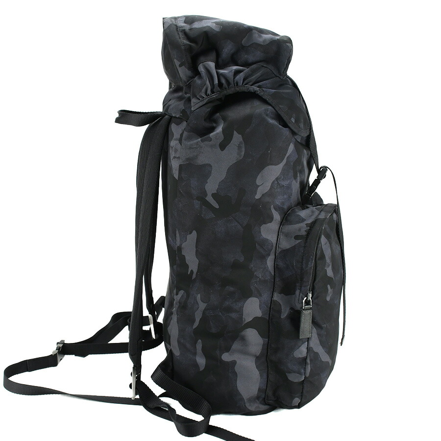 楽天市場】プラダ PRADA バックパック リュックサック V136 カモフラ