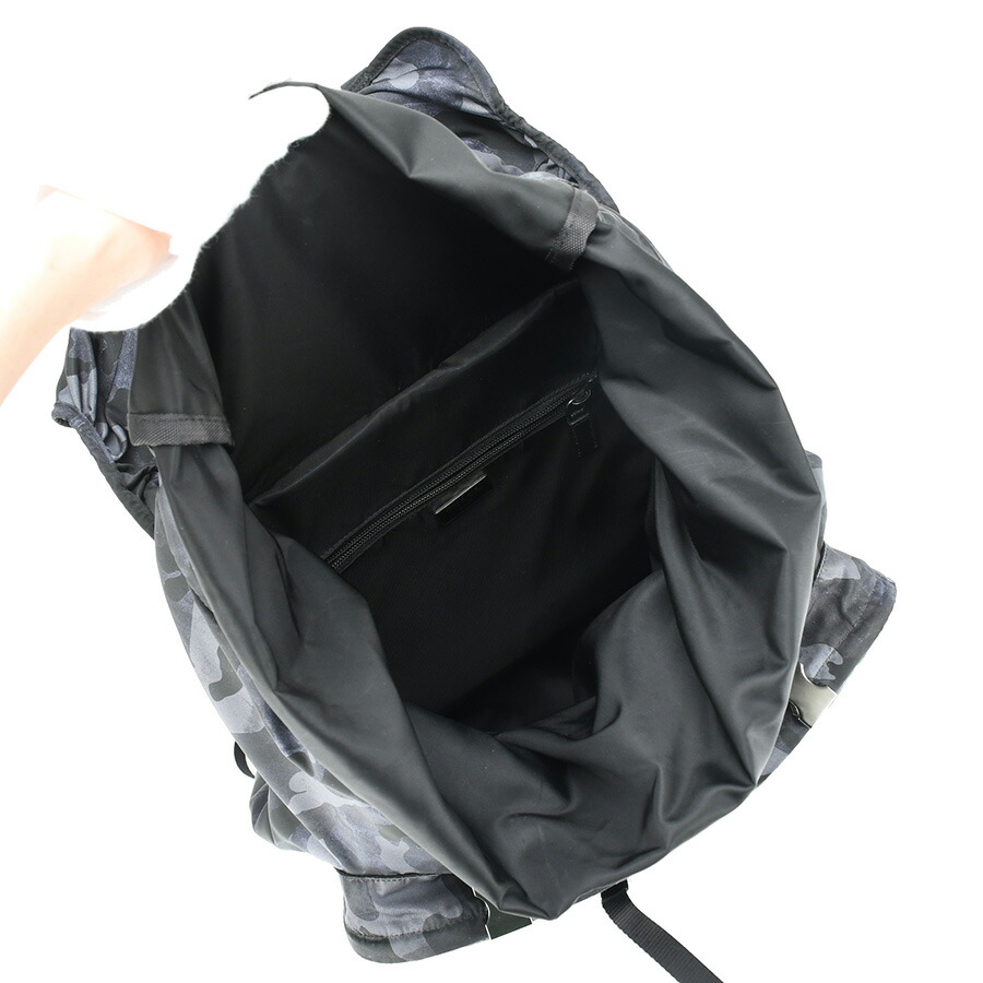 楽天市場】プラダ PRADA バックパック リュックサック V136 カモフラ