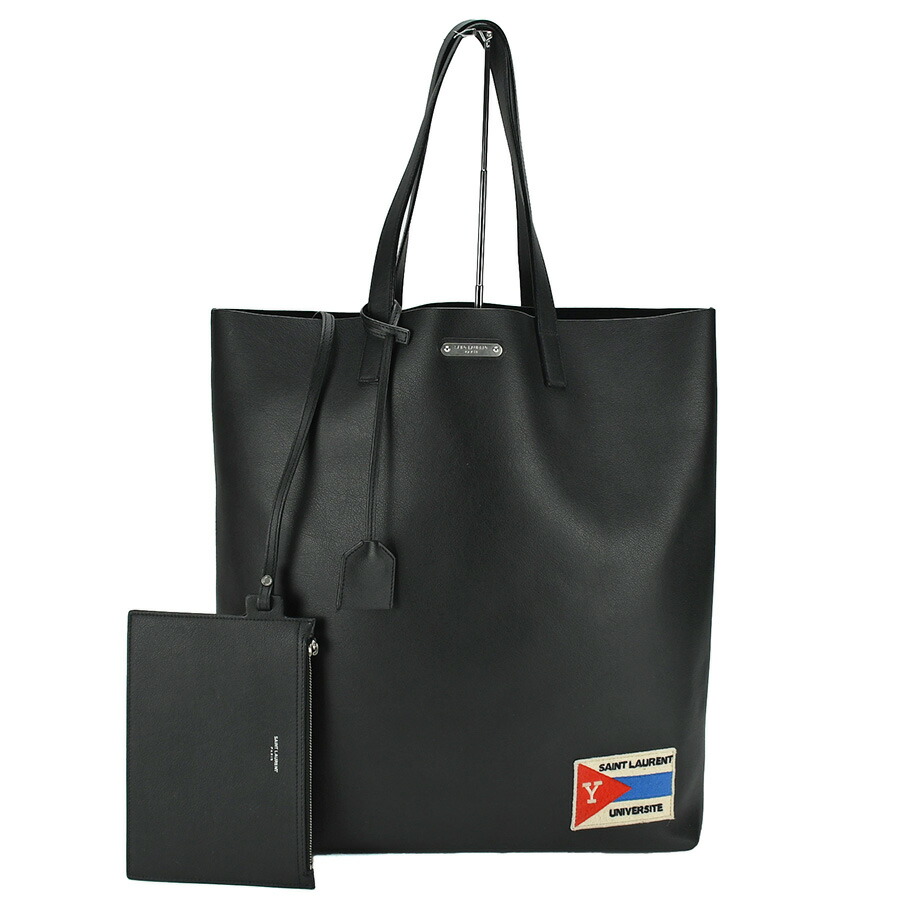 楽天市場】サンローラン SAINT LAURENT PARIS トートバッグ ワッペン
