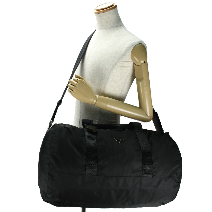 楽天市場】プラダ PRADA トライアングルロゴ ボストンバッグ B4651