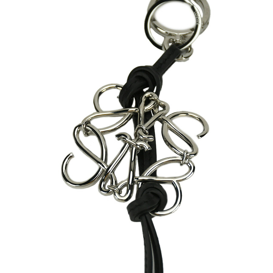 楽天市場】ロエベ LOEWE アナグラム チャーム C821232X02 黒 ブラック