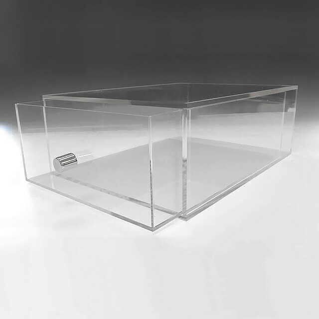 楽天市場】重厚引出し式 アクリルケース A2サイズ 引出し深さ100mm