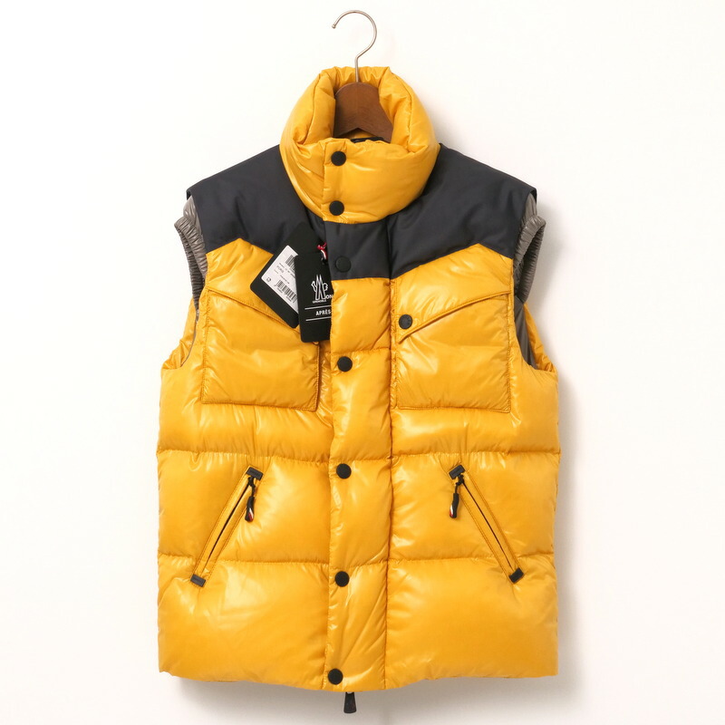 楽天市場】モンクレール ダウン ベスト（カラーイエロー）の通販