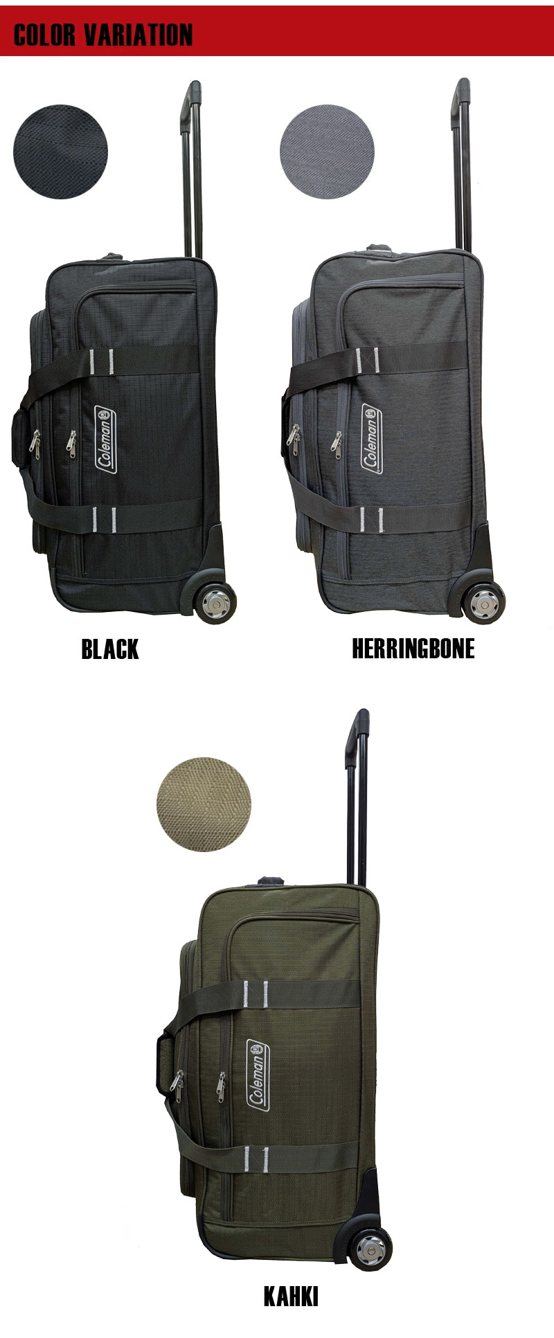 楽天市場】【送料無料】ネルフ Coleman(コールマン) 3WAYボストン