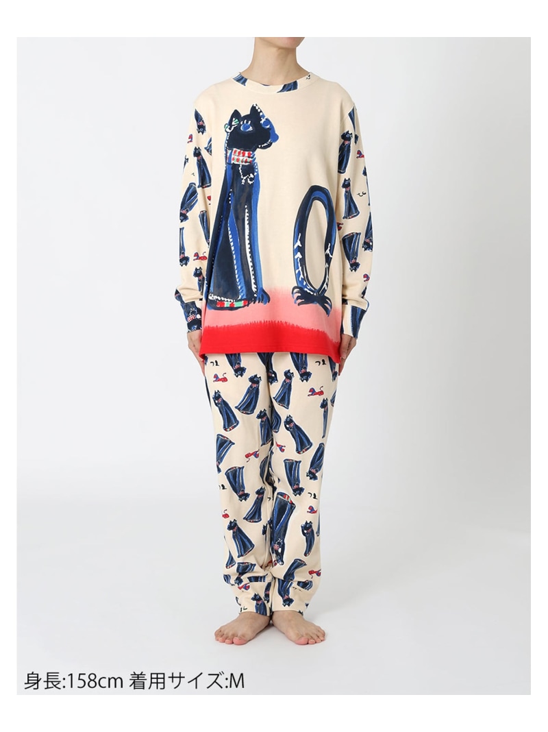 楽天市場】ツモリチサト スリープ パジャマ 長袖 長ズボン ミニ裏毛