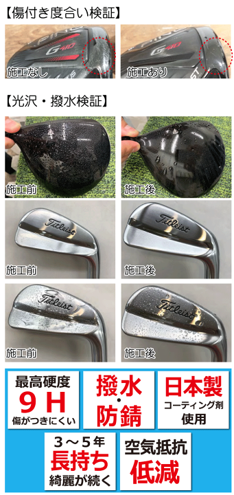 楽天市場】ハドラス[ カーボン/シャフト用 ] ガラスコーティング加工