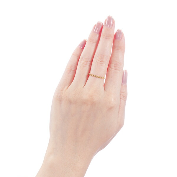 楽天市場】K10イエローゴールドリング : ジュエリーツツミ