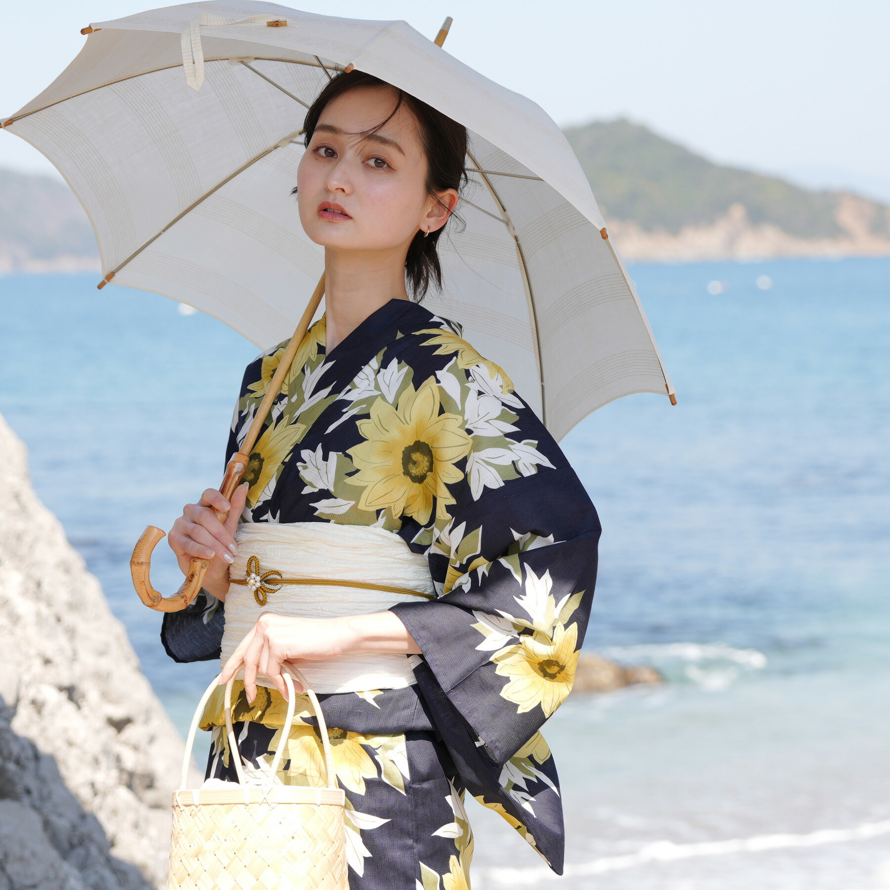 楽天市場】ひまわり 浴衣（浴衣セット｜和服）：レディース