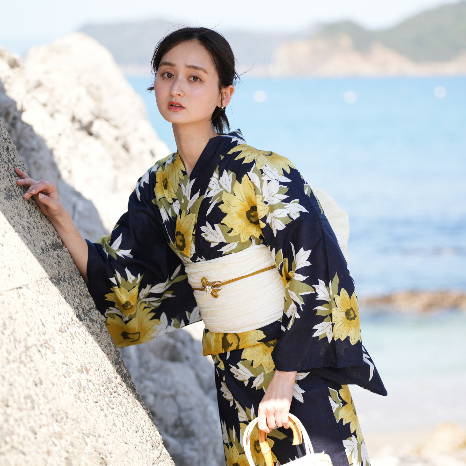 dita 浴衣 ディータ ゆかた ひまわり Dita 夏色の向日葵しらべ 浴衣