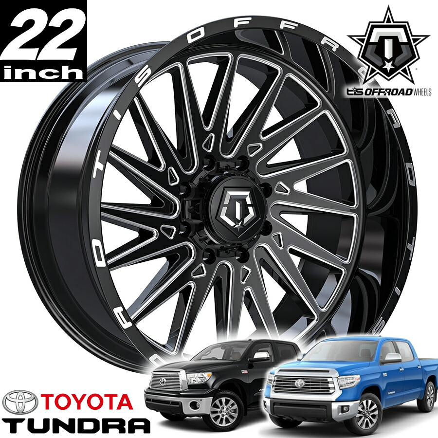 楽天市場】TIS OFFROAD 547BM グロスブラックミルド 22インチアルミ