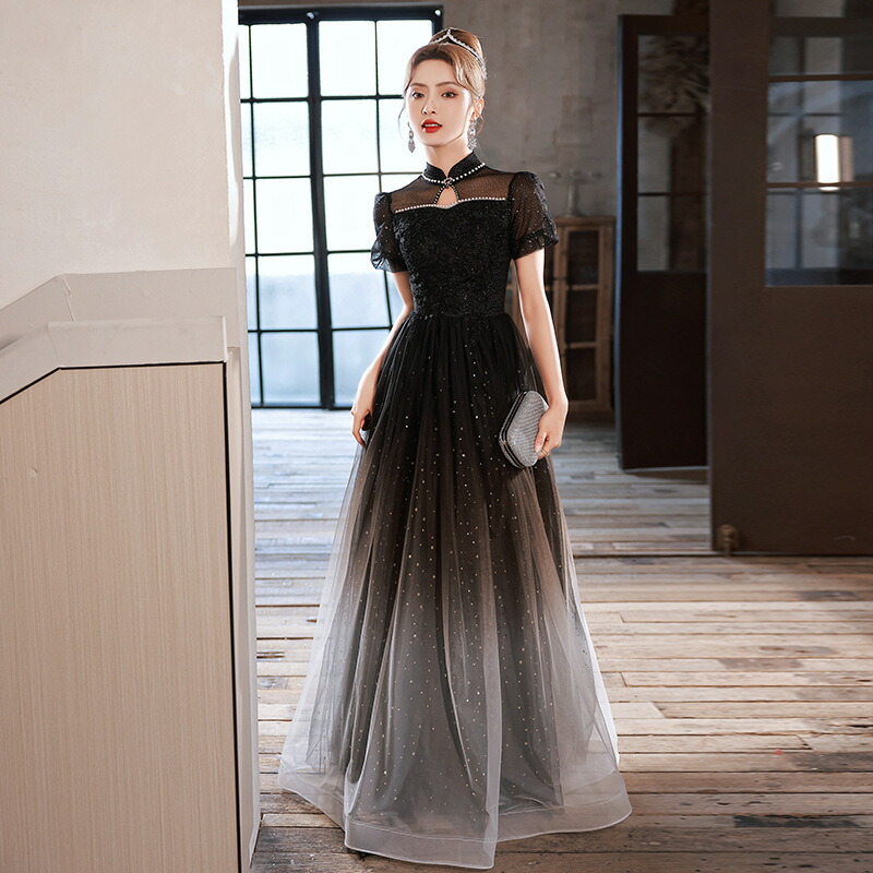 楽天市場】カラードレス ファスナー パーティードレス フォーマル