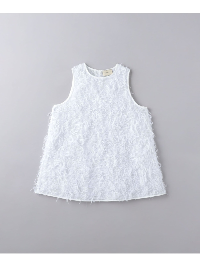 UNITEDARROWS カットジャガードチュニックブラウスユナイテッド