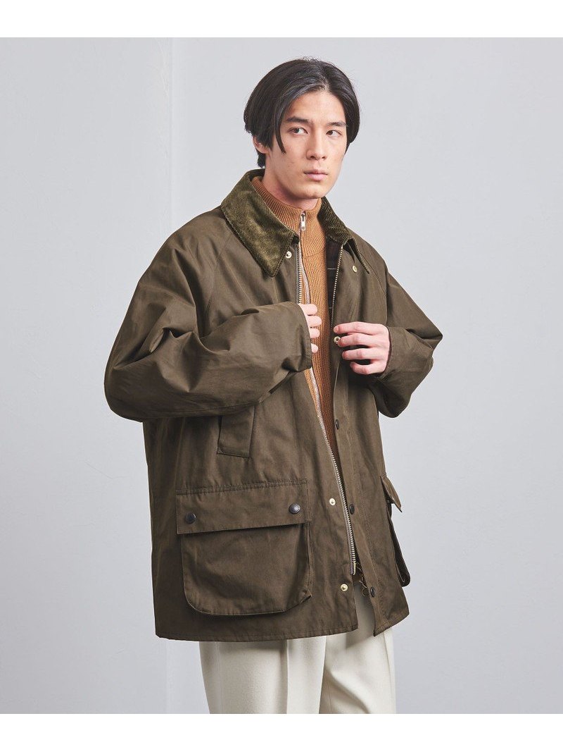 楽天市場】【別注】＜Barbour＞ OVERSIZE SOLID BEDALE/アウター
