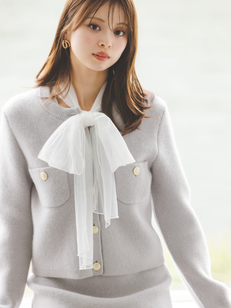 楽天市場】【SALE／50%OFF】フォックスニットジャケット SNIDEL