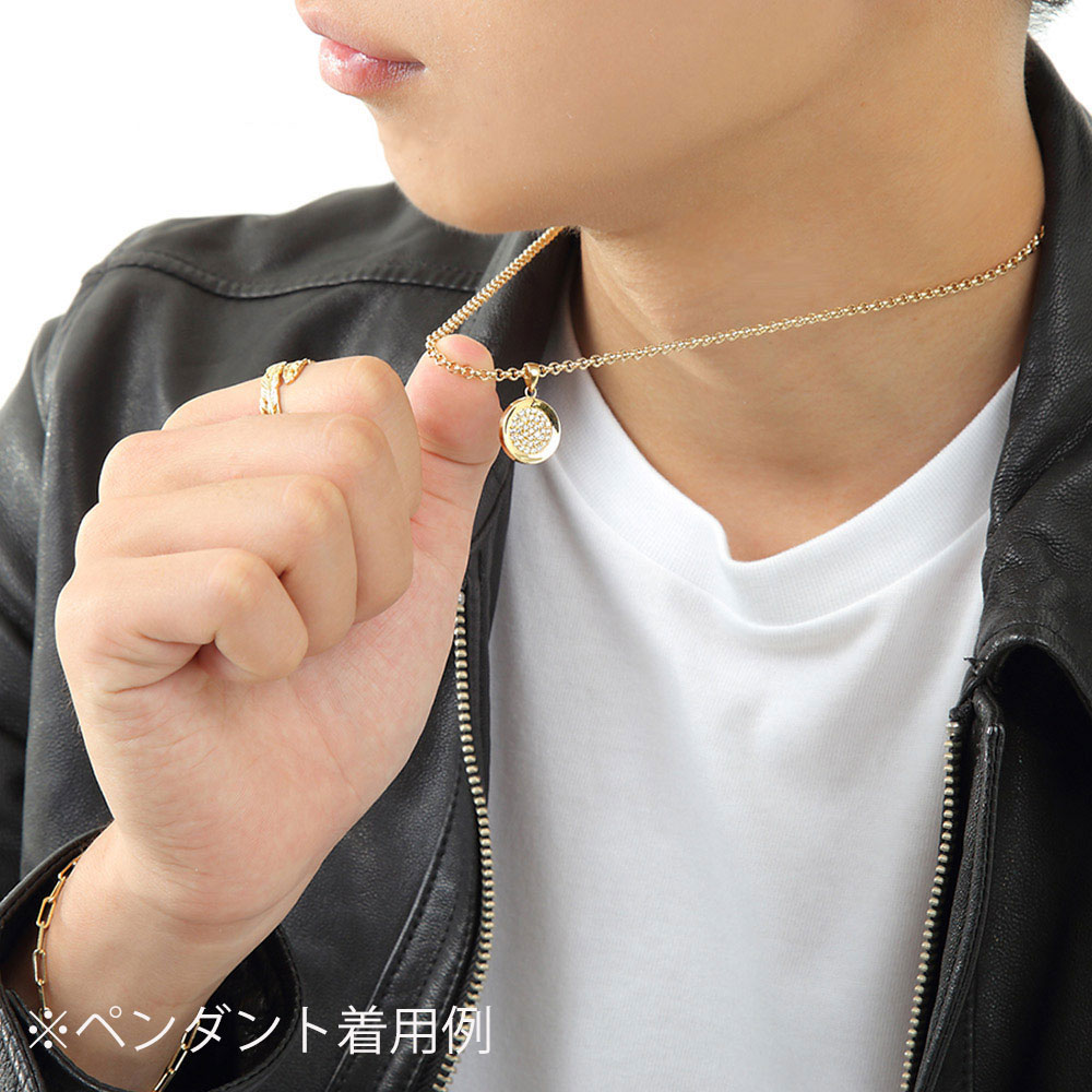 楽天市場】 【 ファッション誌 掲載 】 18金 ネックレス メンズ 18k