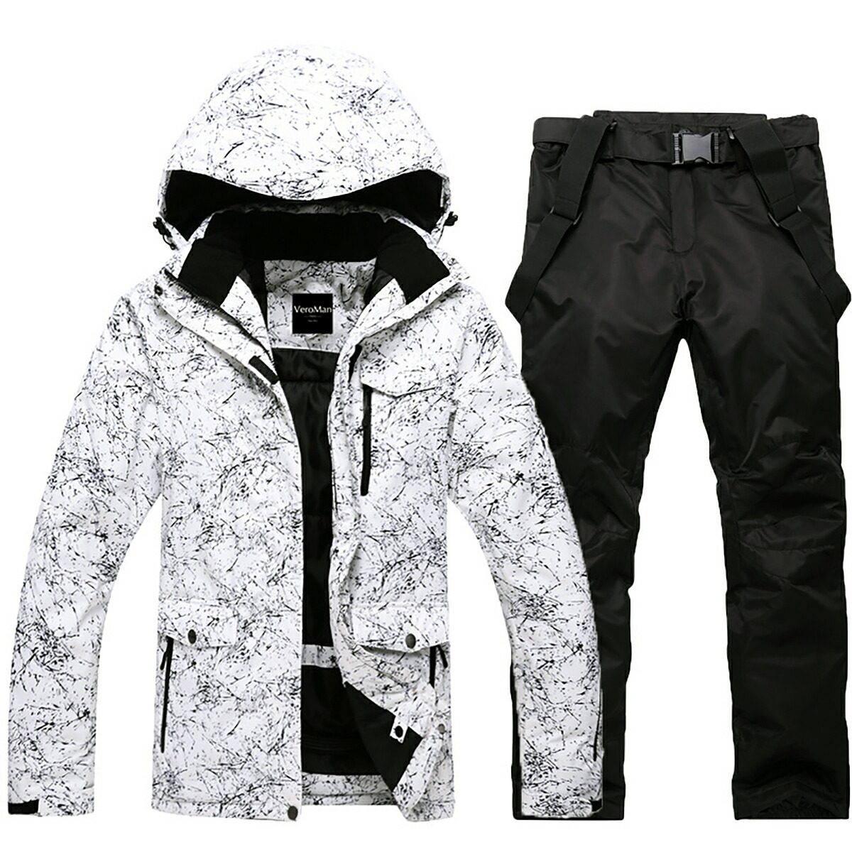 楽天市場】VeroMan スノーボード スキー ウェア 上下セット 耐水圧