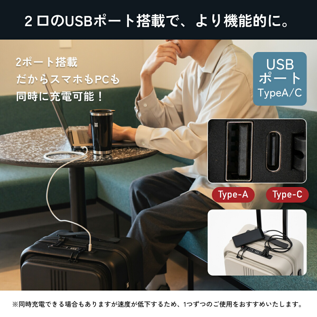 楽天市場】【楽天1位】 フロントオープン スーツケース MAIMO STAND U