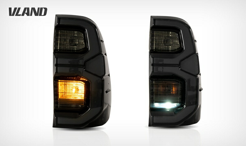 楽天市場】VLAND ハイラックス GUN125 LEDテールランプ 後期純正仕様