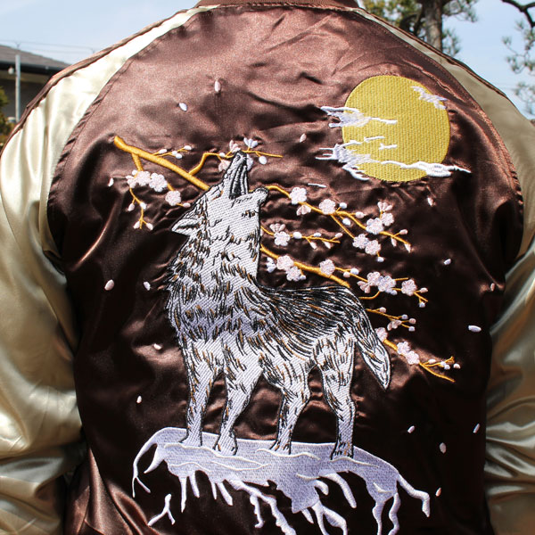 楽天市場】スカジャン【YHSKJ23301-4】スカジャン メンズ 和柄刺繍