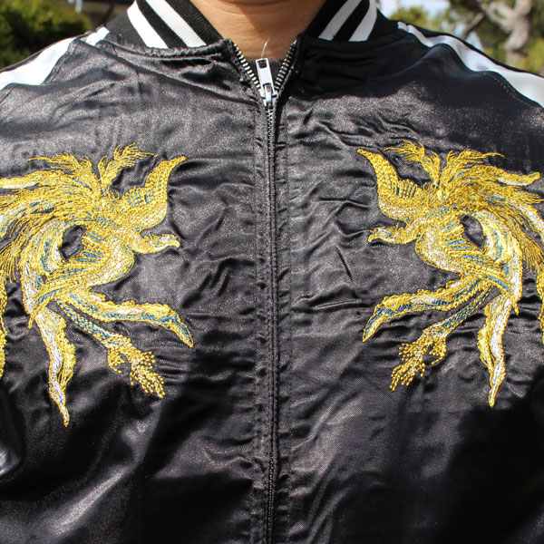 楽天市場】スカジャン【YHSKJ23301-5】スカジャン メンズ 和柄刺繍