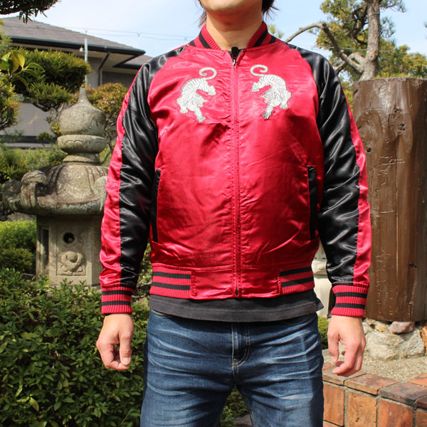 楽天市場】スカジャン【YHSKJ23301-1】スカジャン メンズ 和柄刺繍