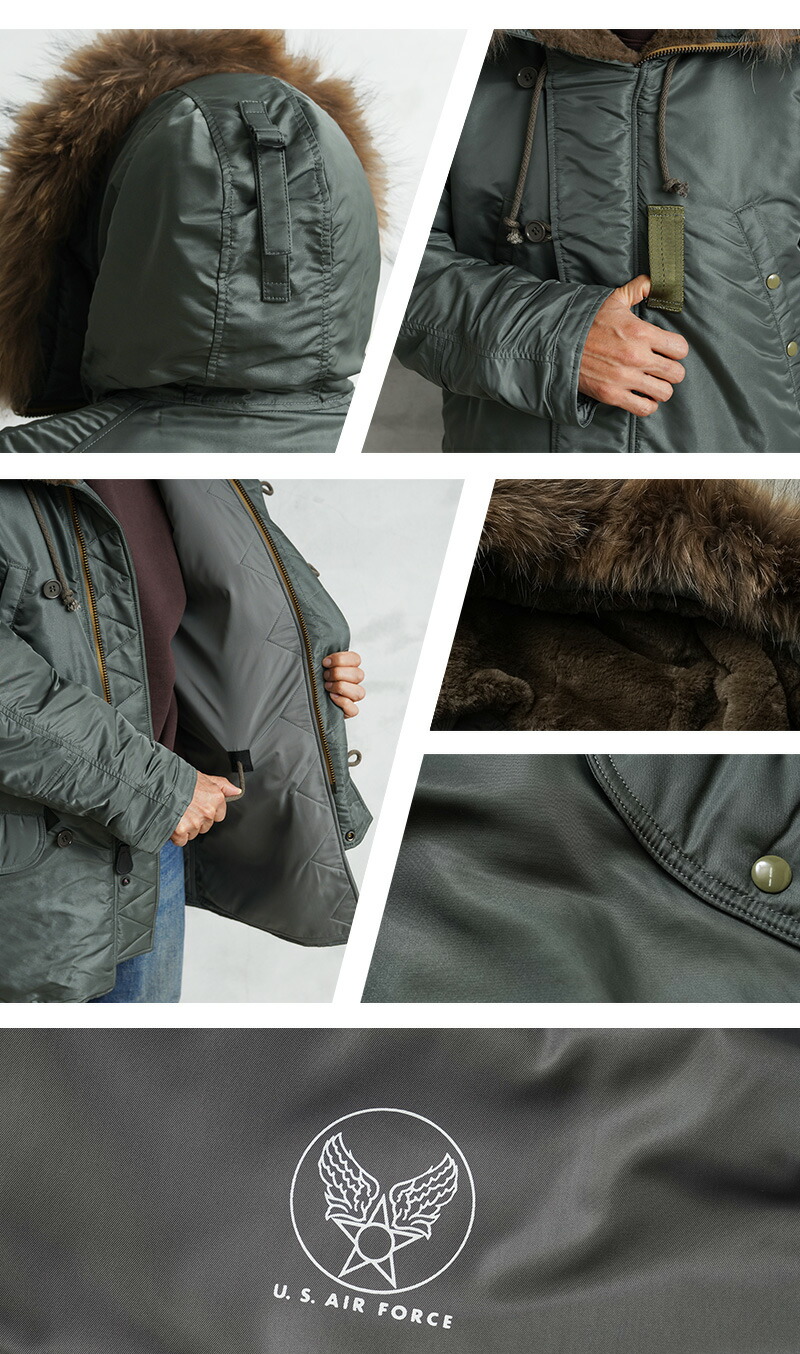 楽天市場】AVIREX アビレックス 6182220 N-3Bフライトジャケット