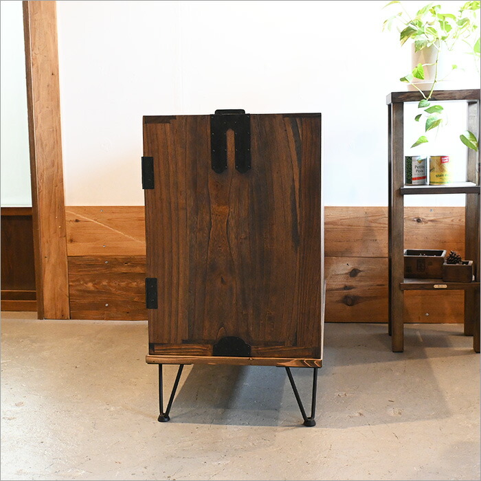 楽天市場】桐箪笥をガラス扉キャビネットにリメイク 幅91cm 奥行41cm