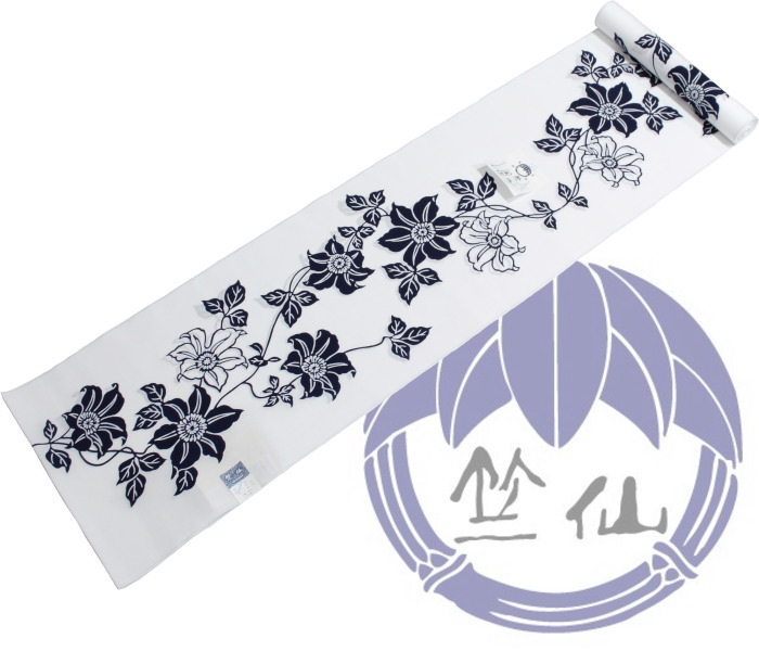 楽天市場】竺仙 浴衣 ちくせん 反物 ゆかた コーマ地 白色 鉄線 2025年