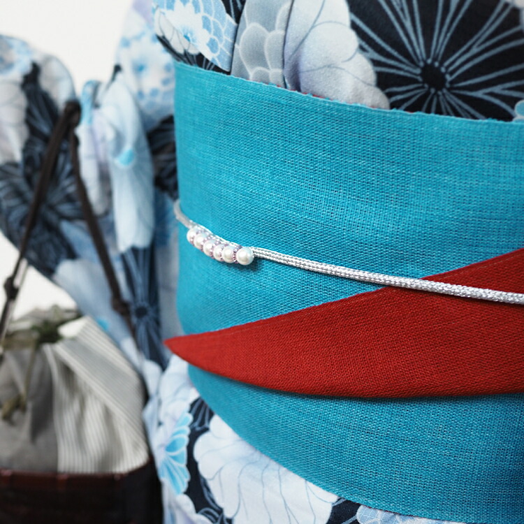 楽天市場】浴衣 本麻 帯 半幅帯 レディース 夏帯 夏物 浴衣帯 長尺 4m