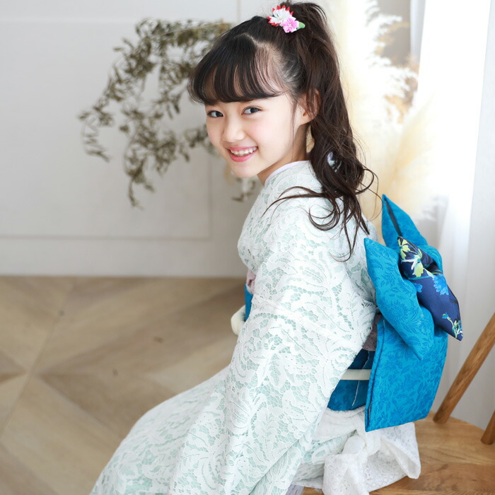 楽天市場】七五三 着物 7歳 フルセット 購入 販売 おすすめ 「水色・白