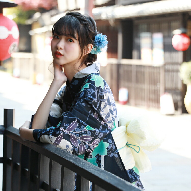 楽天市場】浴衣 セット レトロ 新作 高級変わり織り綿浴衣3点セット