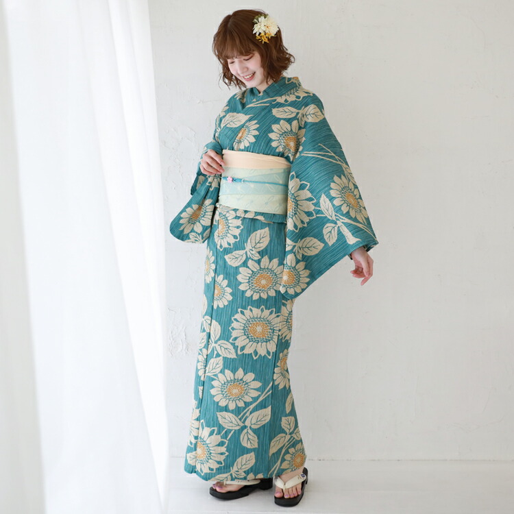 楽天市場】浴衣 セット レディース レトロ 上質 高級変わり織り綿麻