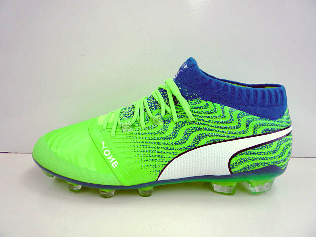 楽天市場】プーマ ワン 18.1 HG グリーンゲッコ/ホワイト/ディープ