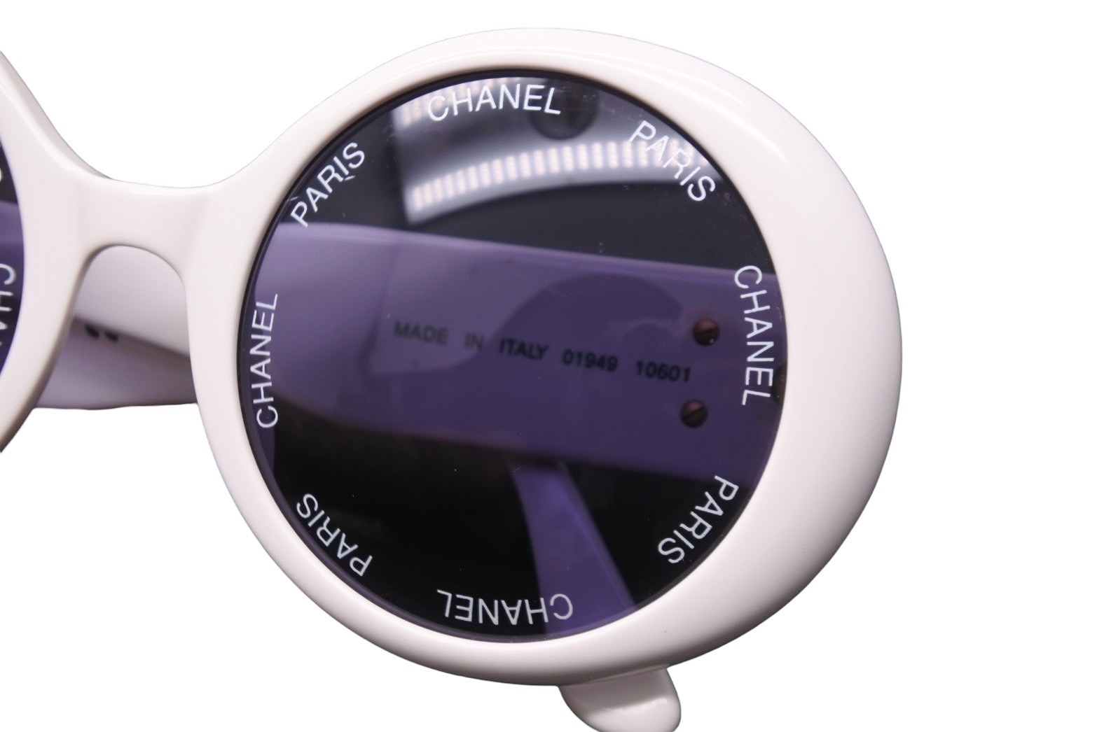 楽天市場】【セール】Chanel シャネル サングラス ロゴ 白 ココマーク