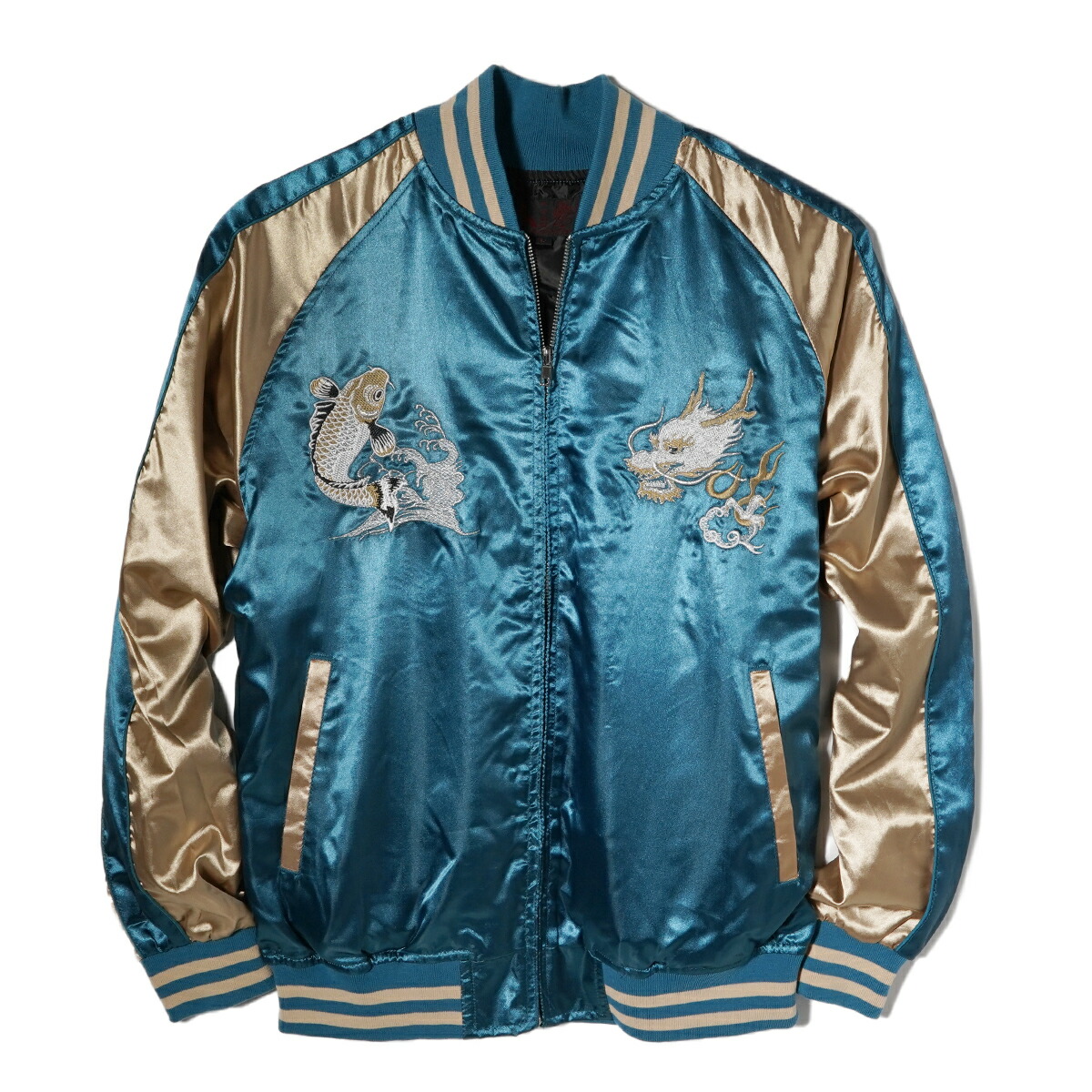 楽天市場】スカジャン メンズ サテンジャンパー スーベニア ジャケット