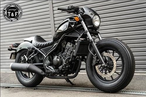 楽天市場】Garage T&F ガレージ ガソリンタンクカバーVer1 レブル250