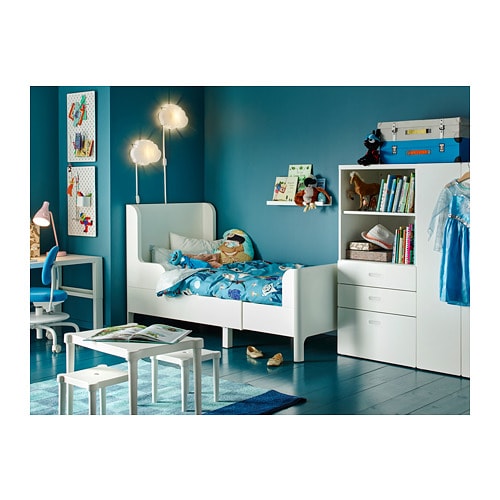 楽天市場】[IKEA/イケア/通販]BUSUNGE ブースンゲ 伸長式ベッド