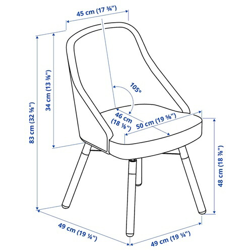 楽天市場】[IKEA/イケア/通販]JANOLOF ヤンオロフ 回転ダイニング