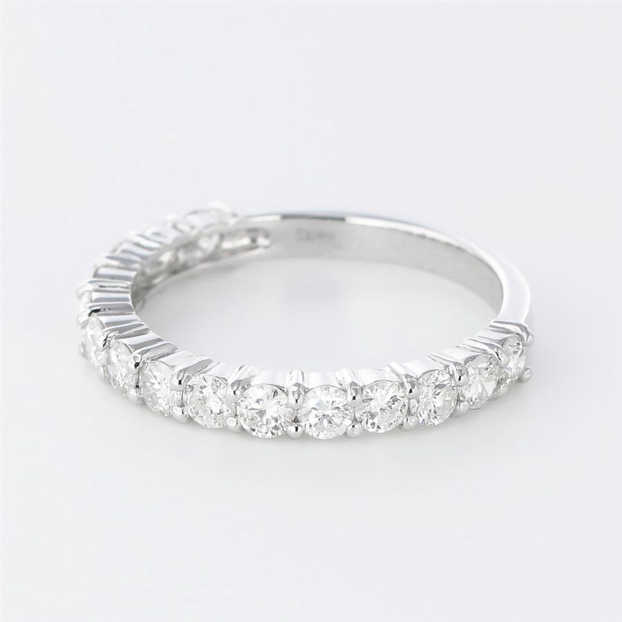 楽天市場】ダイヤモンド リング プラチナ 0.5カラット ハーフ