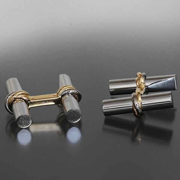 楽天市場】カルティエ Cartier トリニティ カフス K18×SS スリーカラー