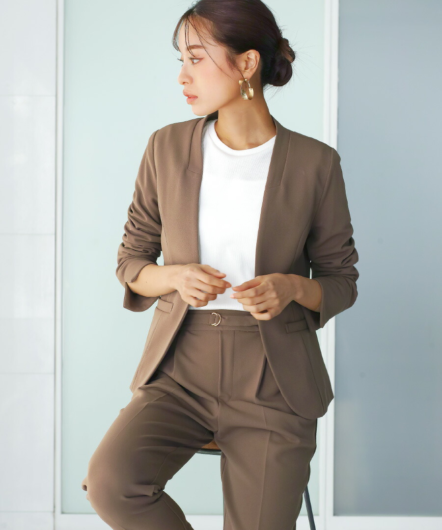 楽天市場】【SALE30％OFF】洗えて動けるワーママスーツ【手洗いできる