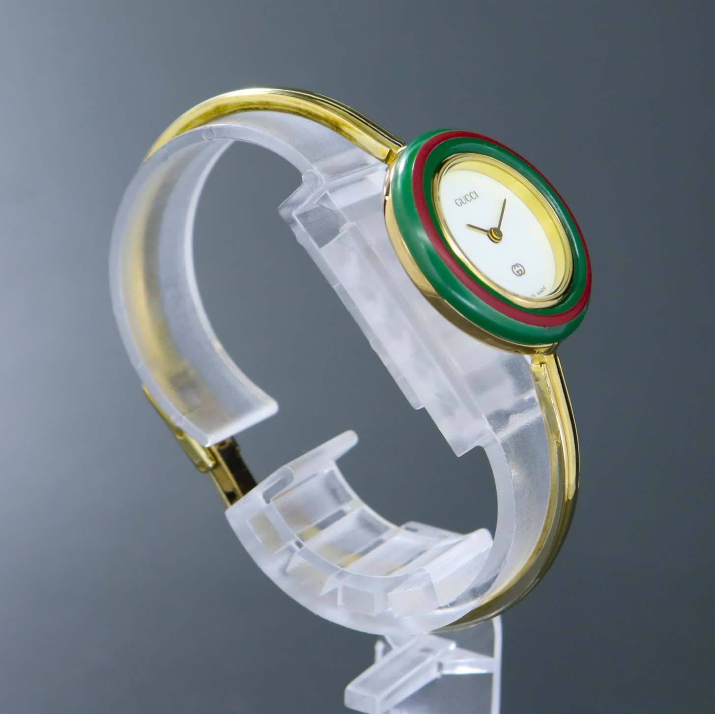 楽天市場】【稼働】グッチ 1100-L チェンジベゼル クォーツ 新電池