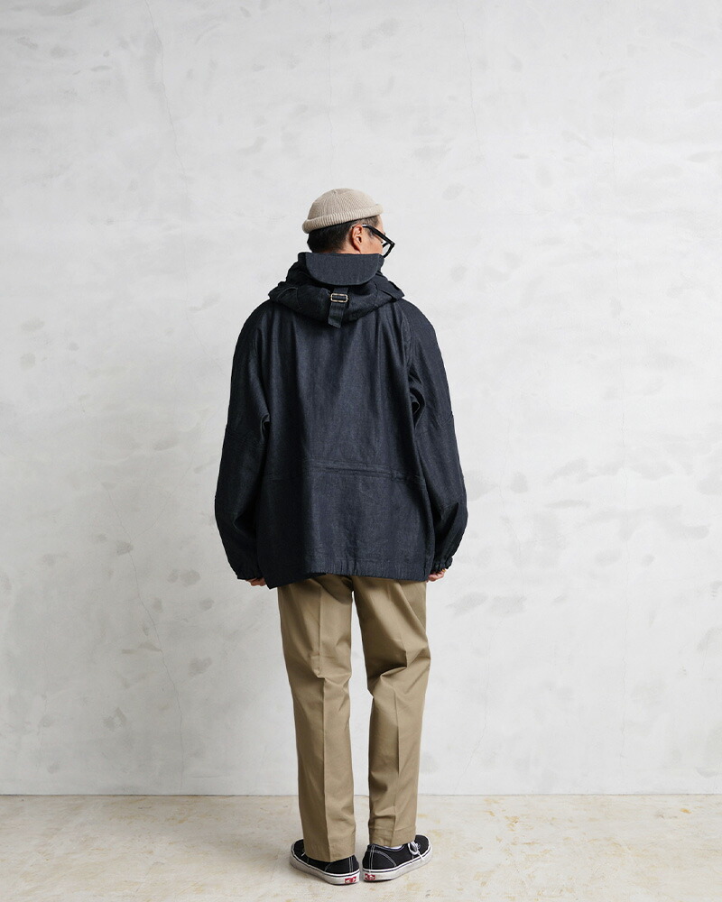 楽天市場】☆WAIPER.inc WA-SMOCK-D ROYAL NAVY SMOCK PARKA（スモック